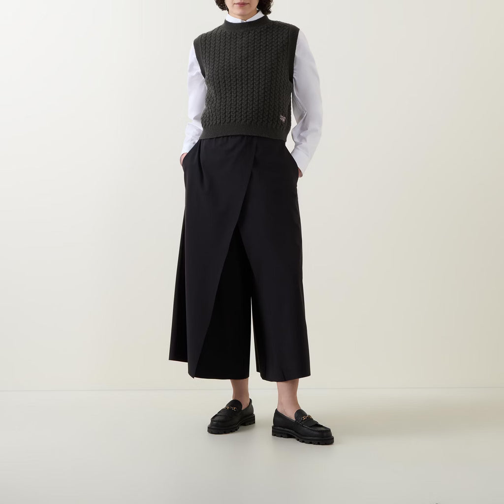 Loop Knit Tank Forest Green