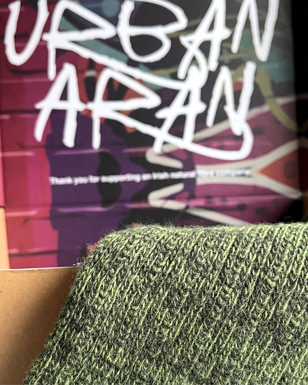 Handloomed Scarf - Green