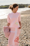 Starfish Short Sleeve Crew - Blush