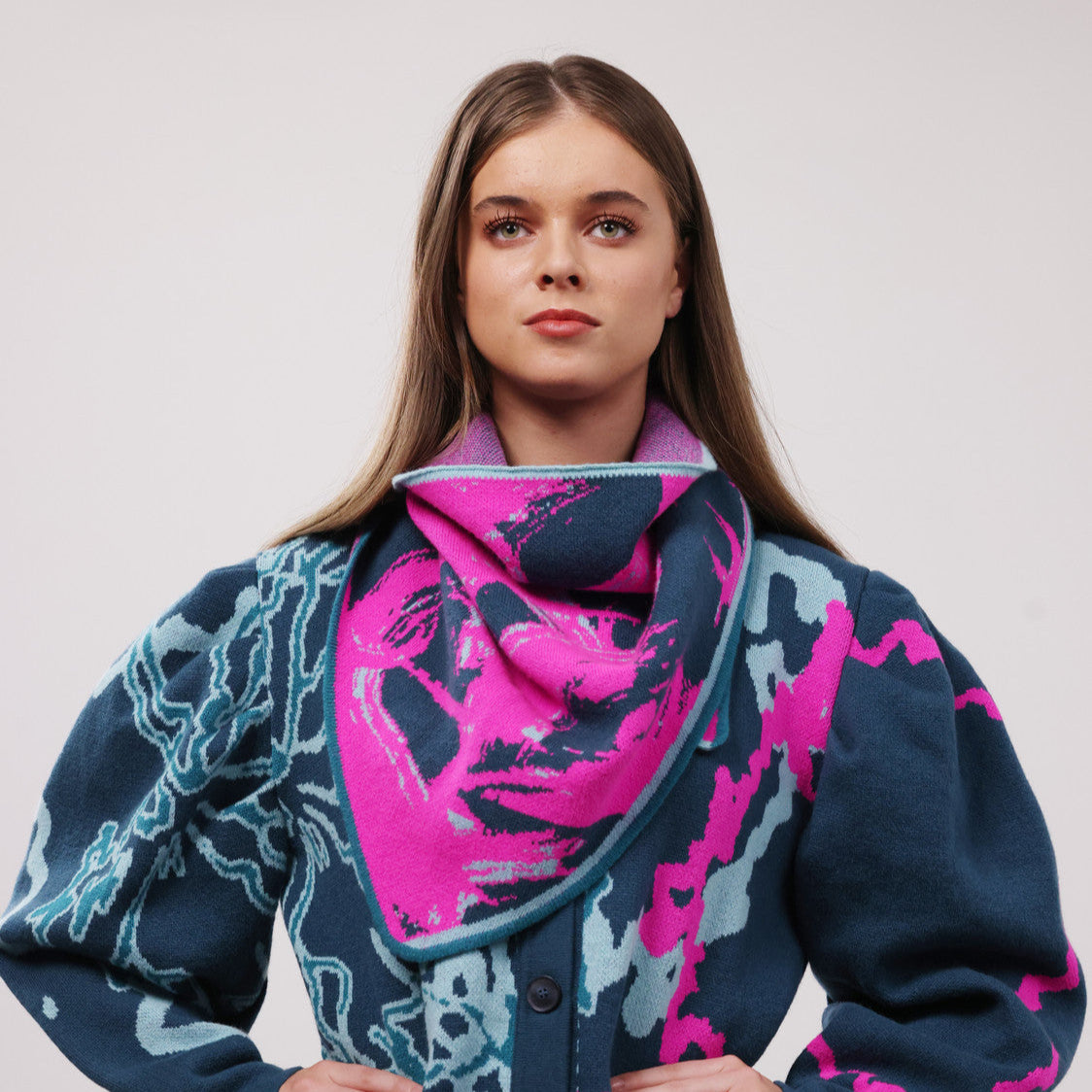 Graphic Bandana Scarf