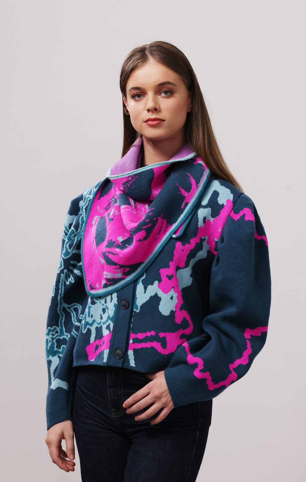 Graphic Bandana Scarf