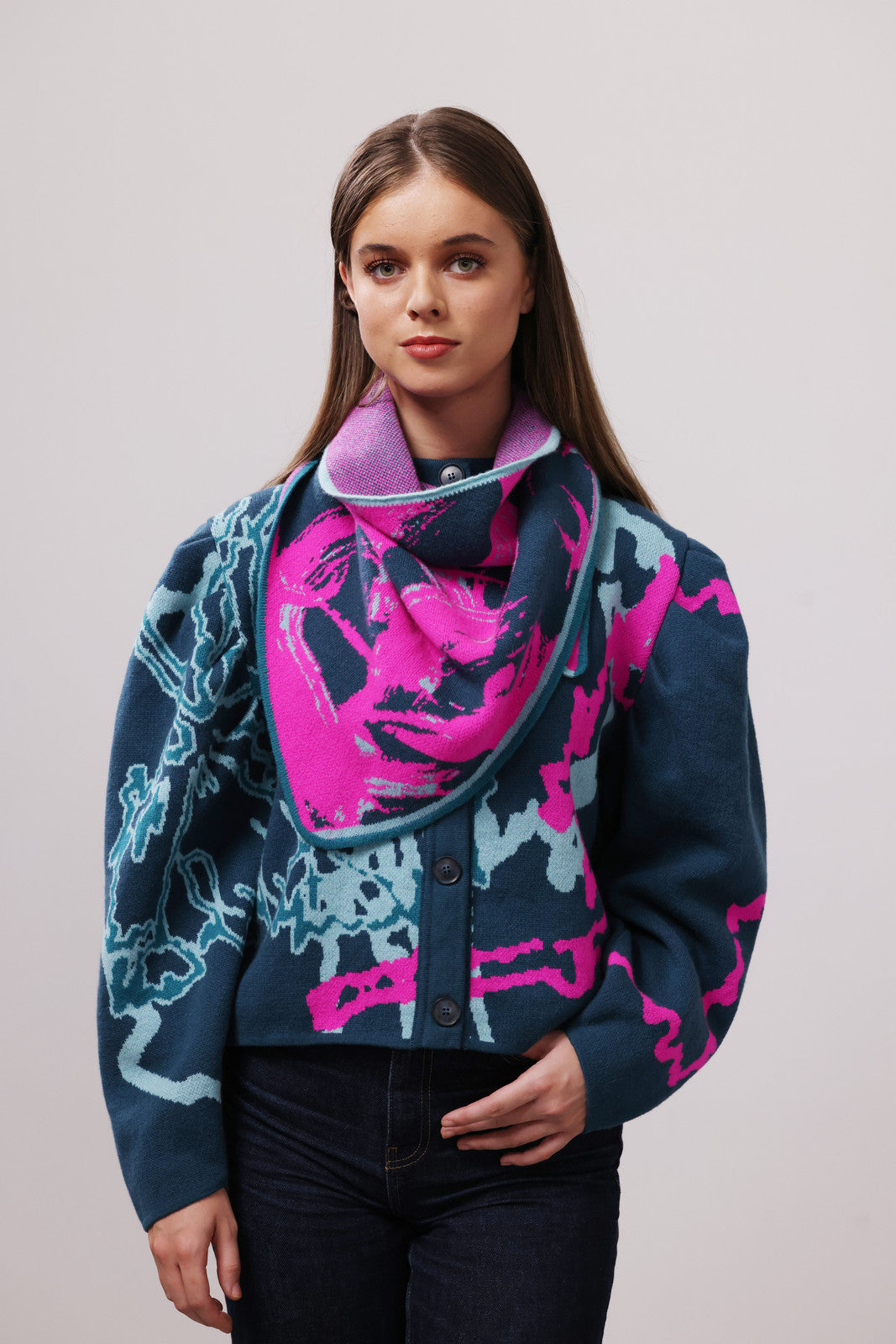 Graphic Bandana Scarf