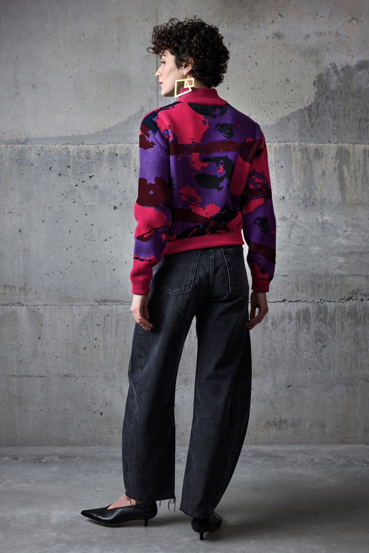 Zip Bomber Burgundy
