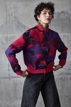 Zip Bomber Burgundy
