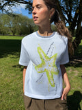 Starfish Short Sleeve Crew - White