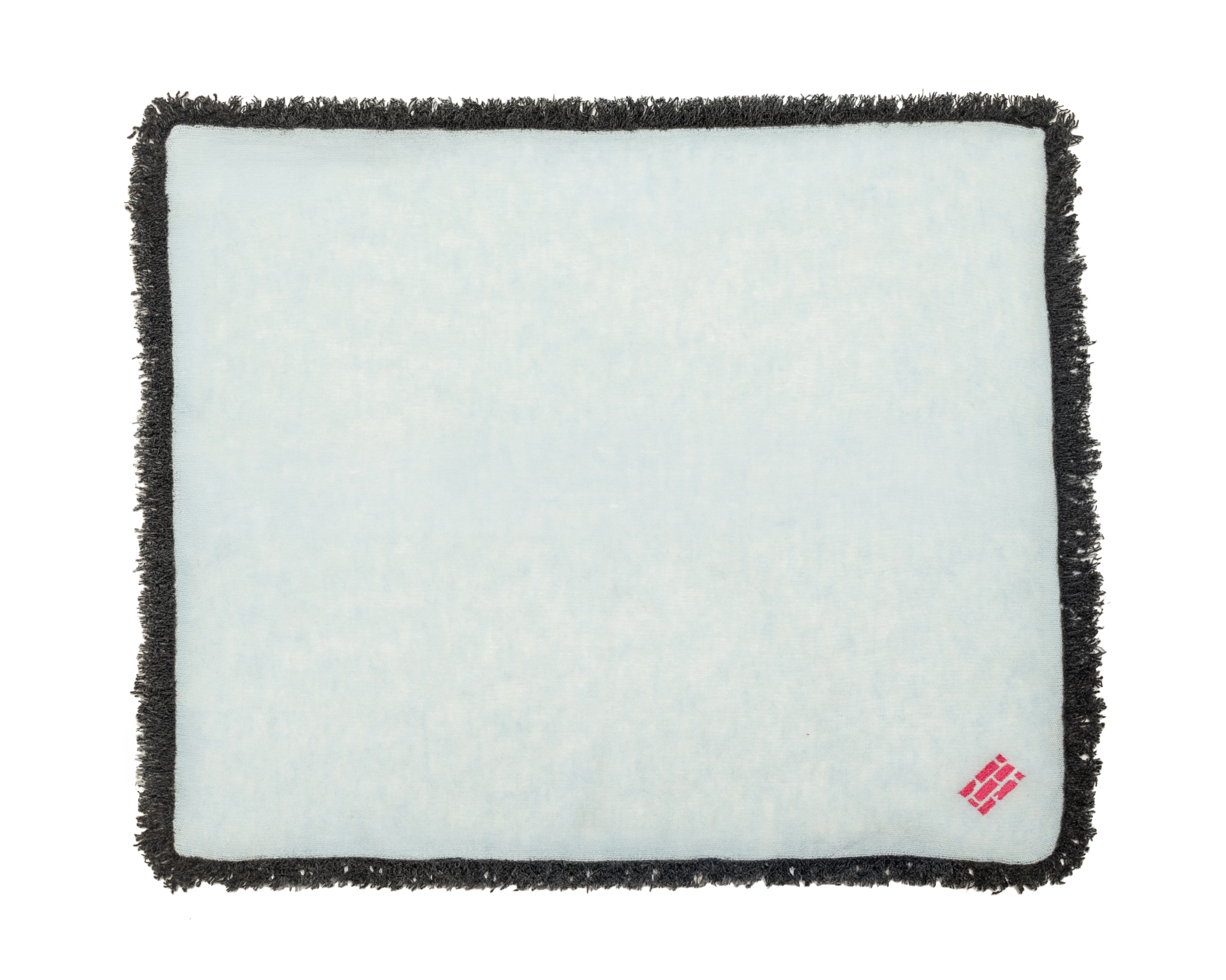 Mini Triangle Scarf Mist Blue