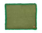 Mini Triangle Scarf Deep Emerald