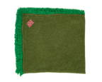 Mini Triangle Scarf Deep Emerald