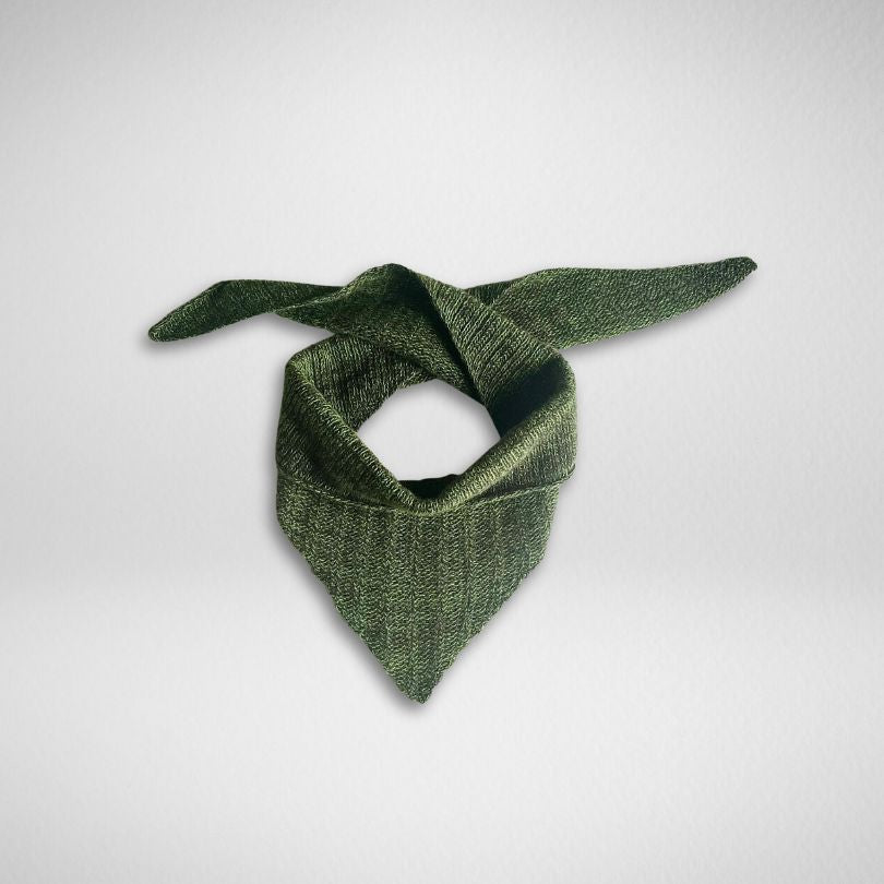 Tie Dark Green Charcoal