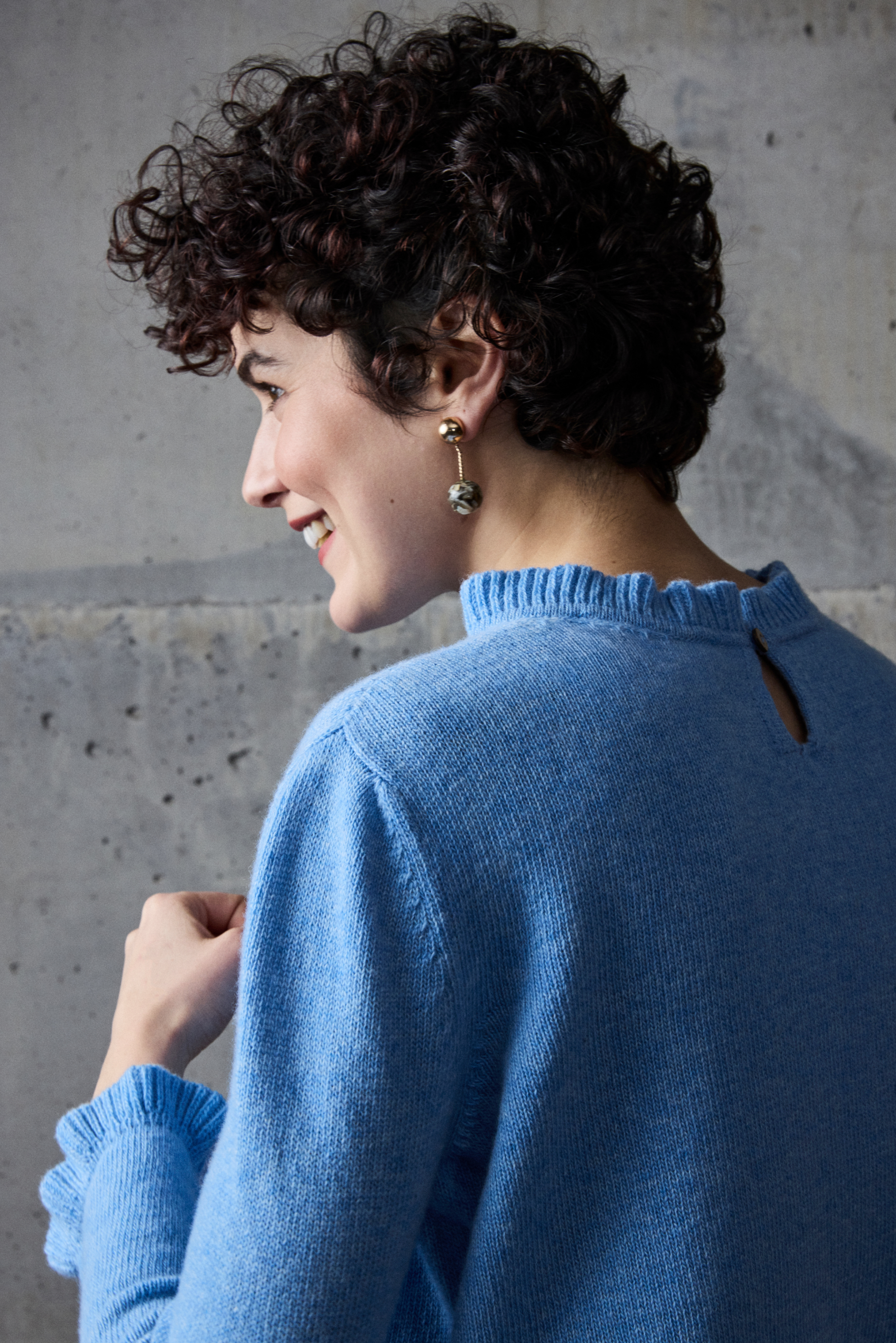 Frill Neck Jumper