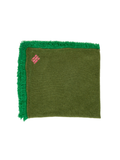 Mini Triangle Scarf Deep Emerald
