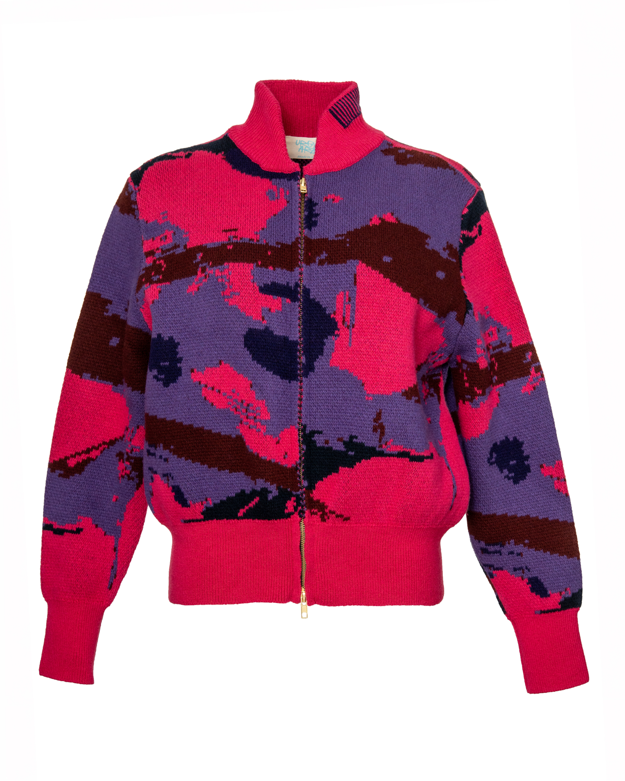 Zip Bomber Burgundy