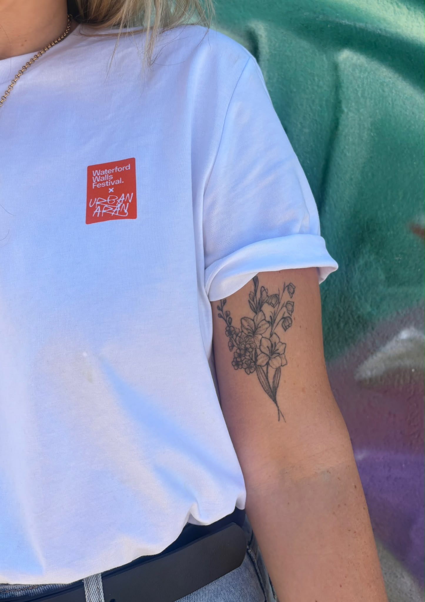 Limied Edition Festival T-Shirt The Walls Project Waterford