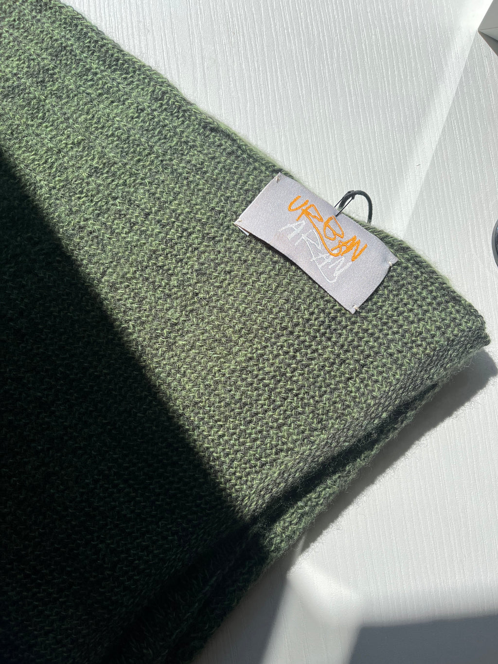 Handloomed Scarf - Green