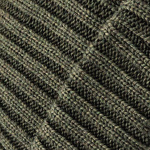 Merino Wool Beanie Dark Green