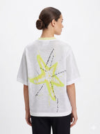Starfish Short Sleeve Crew - White