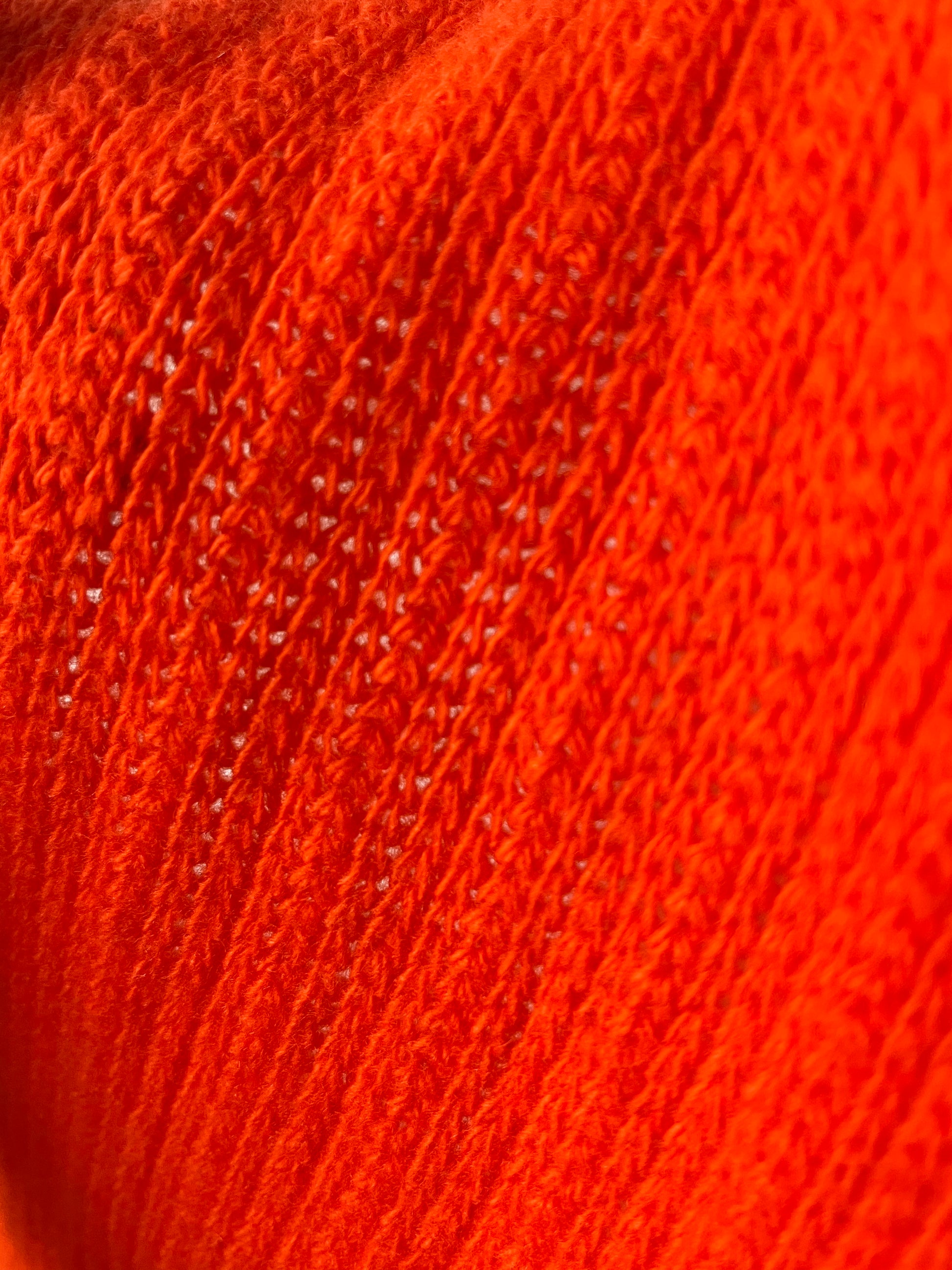 Handloomed Scarf - Tangerine