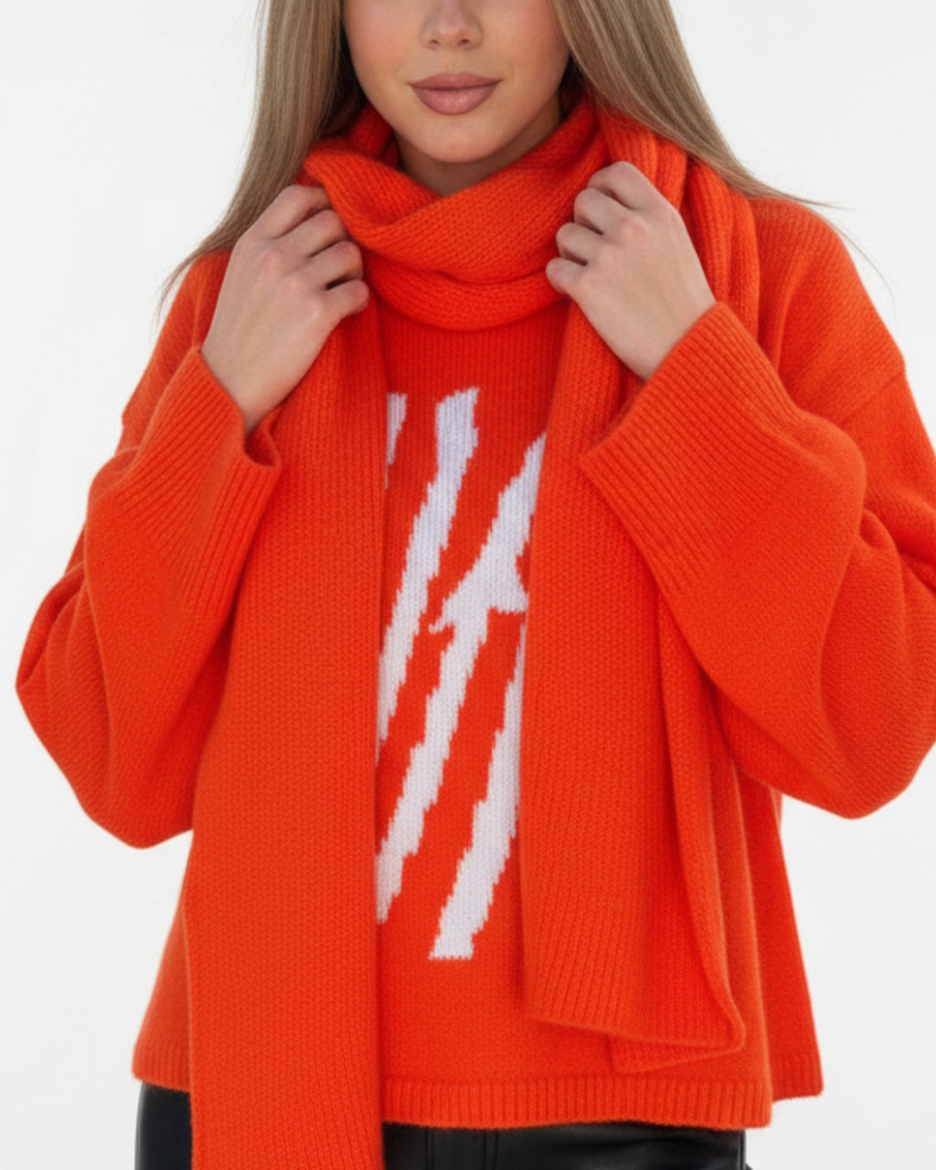 Long sleeve Tee - Tangerine